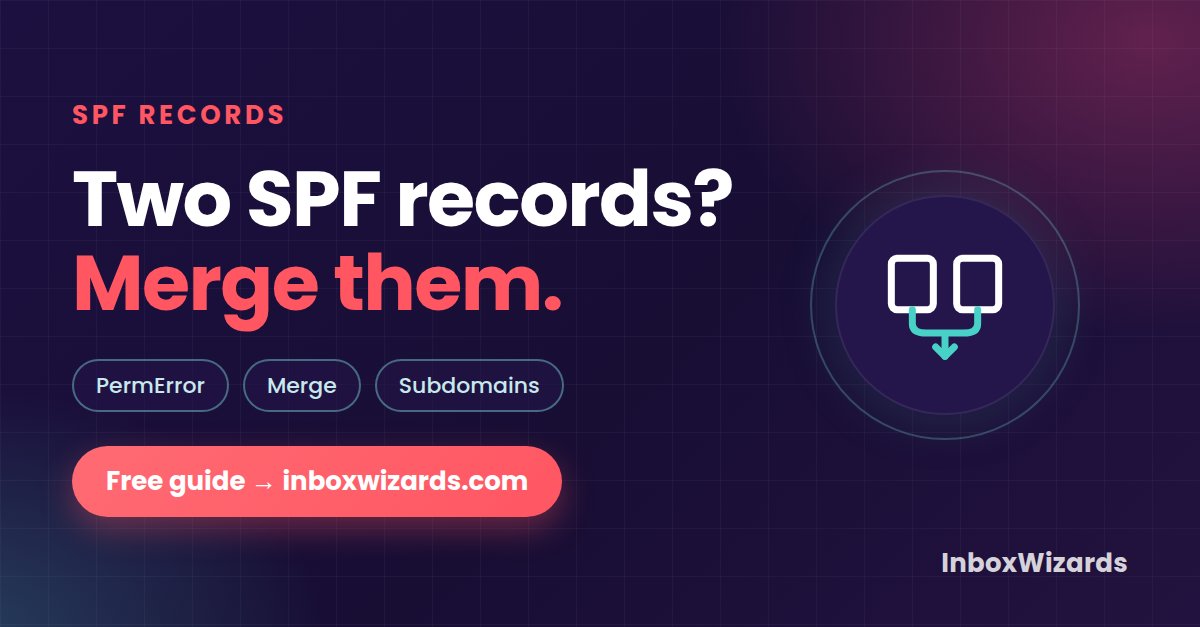 Two SPF Records? Why It Breaks Your Email and How to Merge Them